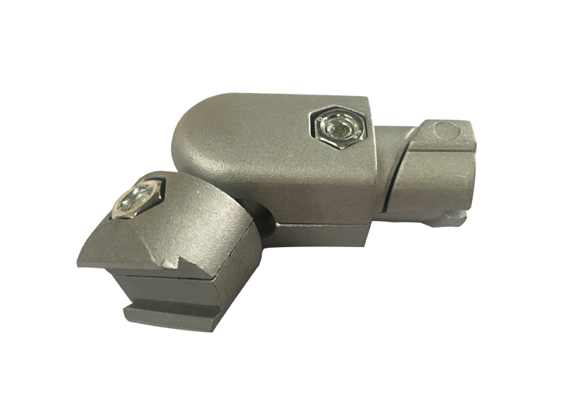 铝合金线棒多角度固定接头